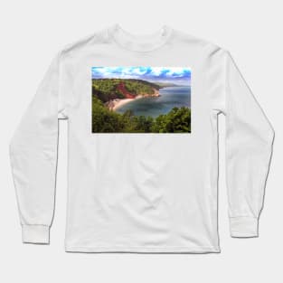 Oddicombe Beach Babbacombe Bay Devon Long Sleeve T-Shirt